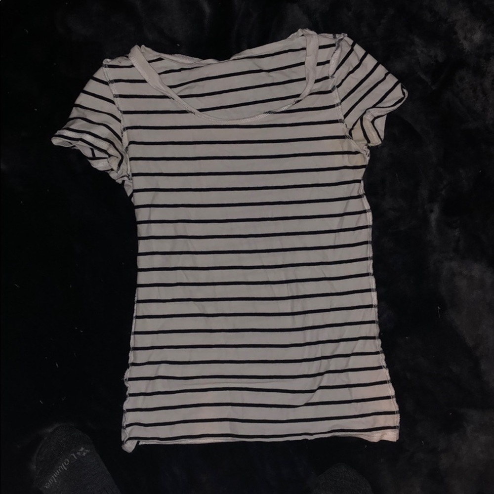 NEVER WORN STRIPED H&M TOP